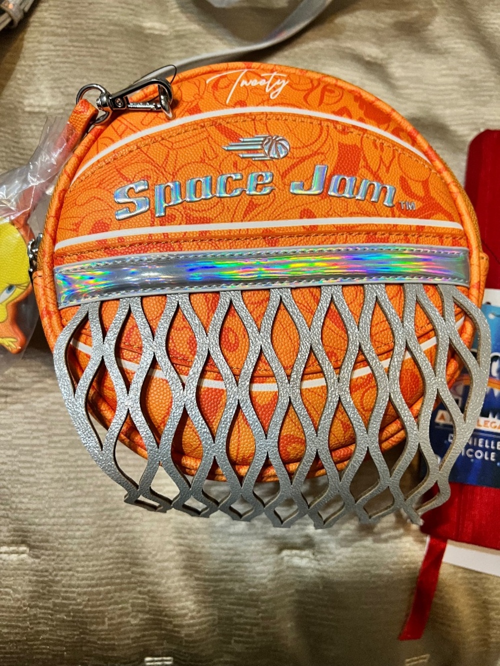 Danielle Nicole Space Jam Tweety Crossbody Purse A New Legacy Basketball